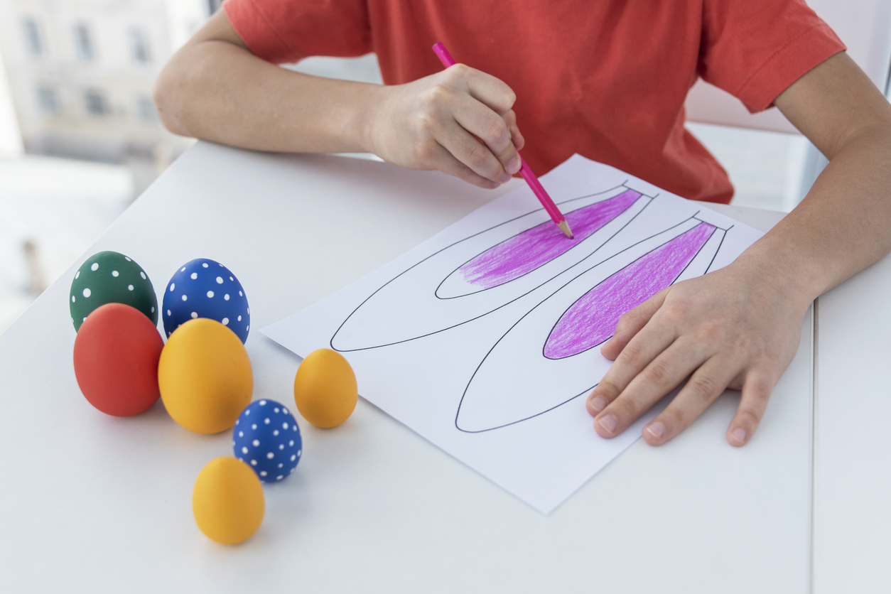 drawing bunny ears
