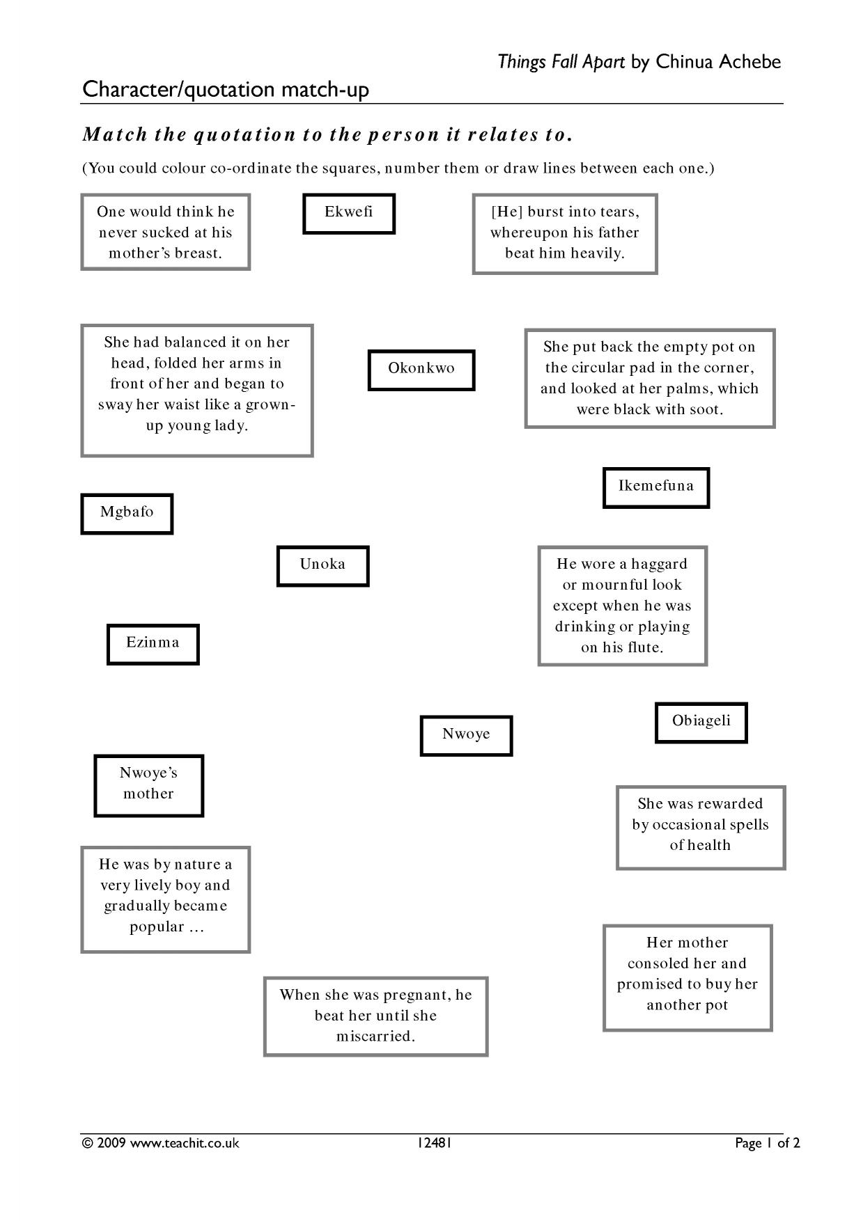 Character/quotation