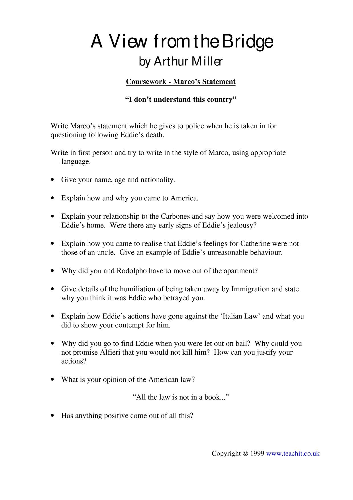 Assignment: