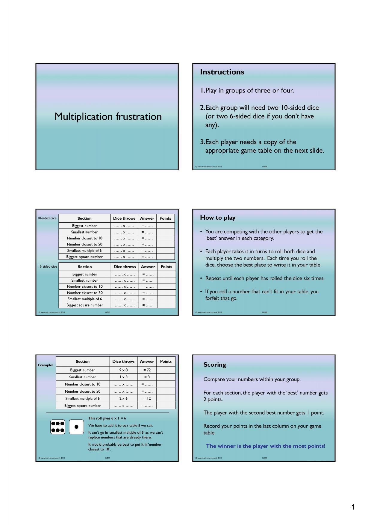 Multiplication