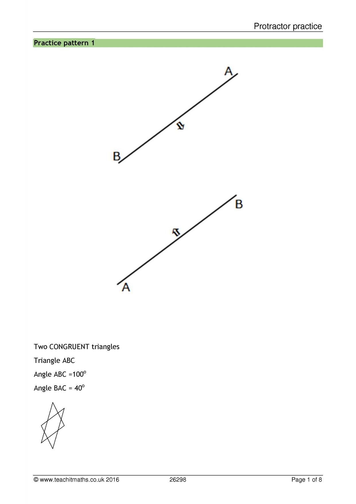 Protractor