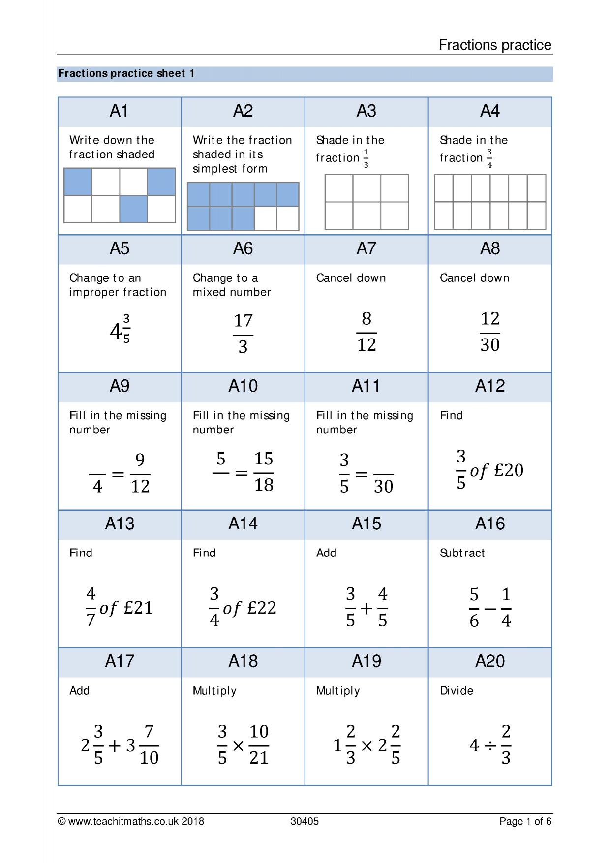 Fractions