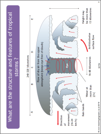 Structure of a tropical storm